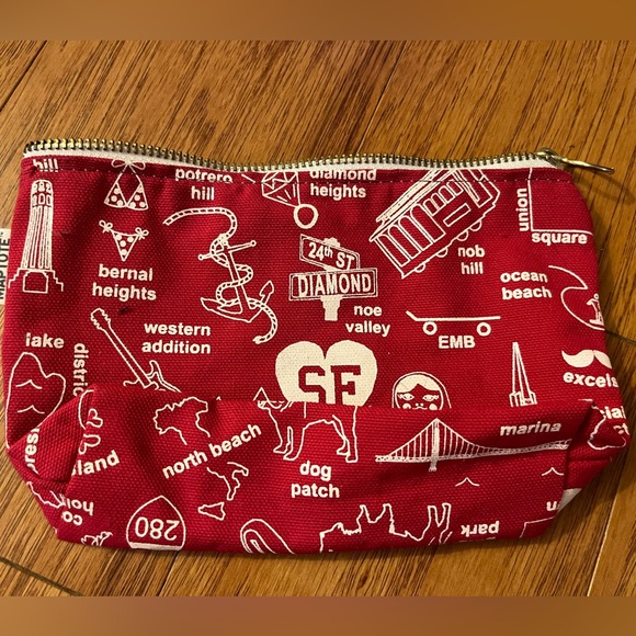San Francisco Maptote Pouch - Picture 2 of 2